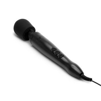 Вибромассажер DOXY Original Black, очень мощный, питание 220В, пульсирующие вибрации SO1428 фото