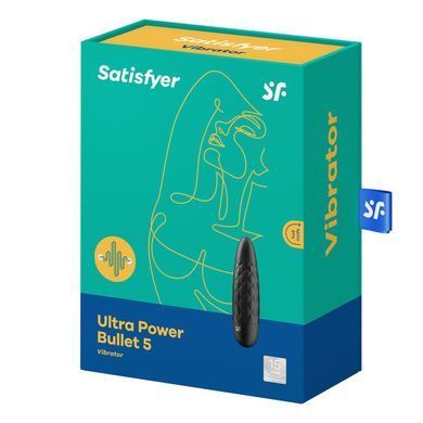 Мини-вибратор Satisfyer Ultra Power Bullet 5 Black (мятая упаковка!!!) SO5431-R фото