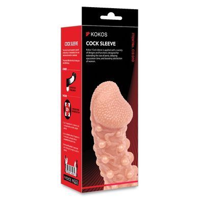 Насадка на член Kokos Cock Sleeve CS 010 L SX1470 фото