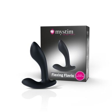 Массажер простаты Mystim Flexing Flavio с моделированием формы для электростимулятора, диаметр 3 см SO2970 фото