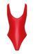 Боді Noir Handmade F352 Red powerwetlook body - XL SX1978 фото 7