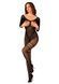 Сетчатый бодистокинг с имитацией подвязок Obsessive Bodystocking G329 S/M/L, black, с доступом SO7693 фото 3