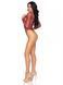 Сітчасте боді зі стразами Leg Avenue Crystalized fishnet bodysuit Burgundy One Size SO9135 фото 6