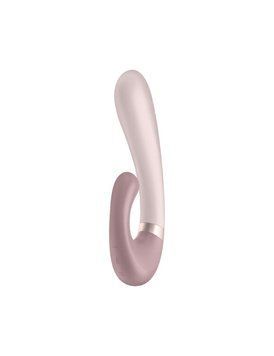 Смарт вибратор-кролик с подогревом Satisfyer Heat Wave Mauve SO6096 фото