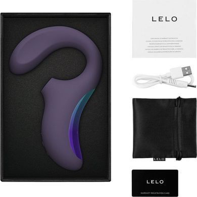 Кліторально-вагінальний звуковий стимулятор LELO Enigma WAVE Cyber Purple, 3 типи стимуляції SX0686 фото