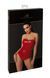 Корсет Noir Handmade F355 Red powerwetlook corset - S SX2025 фото 6