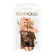 Міні-сукня у горизонтальні смуги Penthouse - Ecstasy Queen Black S/L SO4362 фото 3