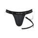 Мужские трусики танга с подвязкой Passion 058 THONG BILL XXL/XXXL Black SO7638 фото 5
