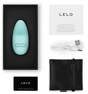 Мини-вибратор для клитора LELO Lily 3 Polar Green, 10 режимов, очень мощный SX0692 фото