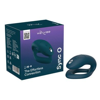 Смарт-вибратор для пар We-Vibe Sync O Velvet Green, пульт ДУ SX0525 фото