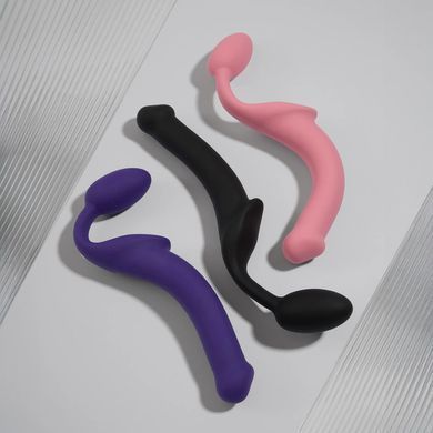 Безремневой страпон Strap-On-Me Rose XL, полностью регулируемый, диаметр 4,5см SX2570 фото