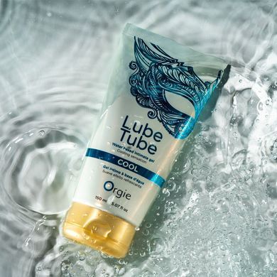 Лубрикант на водній основі Orgie Lube Tube Cool, 150 мл, з охолоджувальним ефектом, без запаху SX1521 фото