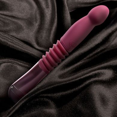 Пульсатор для точки G Blush Temptasia &ndash; Trixie Thrusting Dildo &ndash; Wine Red, 3 скорости SO8835 фото