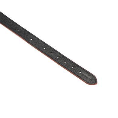 Силиконовый кляп Liebe Seele Wine Red Ball Gag, диаметр шарика 4,3 см, ремень из натуральной кожи SO9450 фото