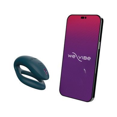 Смарт-вибратор для пар We-Vibe Sync O Velvet Green, пульт ДУ SX0525 фото