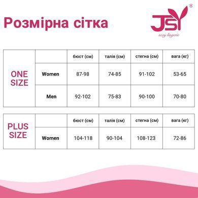 Еротичний комплект JSY &laquo;Ніжна Ненсі&raquo; One Size, корсет, стрінги, панчохи SO9236 фото