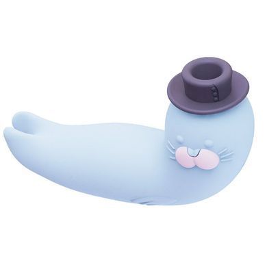 Вакуумний вібратор CuteVibe Franky Blue SO6549 фото