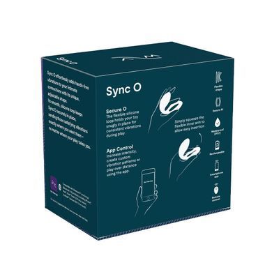 Смарт-вибратор для пар We-Vibe Sync O Velvet Green, пульт ДУ SX0525 фото
