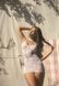 Ажурное платье-сетка Leg Avenue Lace mini dress with cut-outs White, one size SO7961 фото 8