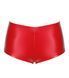Шорти Noir Handmade F356 Red powerwetlook shorts - S SX2124 фото 6