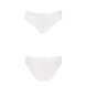 Трусики з широкою гумкою і мереживом Passion PS001 PANTIES XL, white SO4174 фото 4