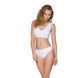 Трусики-бразилиана из хлопка Passion PS005 PANTIES M, white SO4224 фото 3
