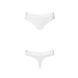 Трусики-бразилиана из хлопка Passion PS005 PANTIES M, white SO4224 фото 5