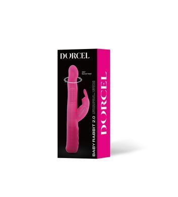 Вибратор-кролик Dorcel Baby Rabbit Magenta 2.0 с жемчужным массажем и вращающейся головкой SO8680 фото