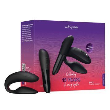 Подарочный набор We-Vibe 15 Year Anniversary Collection, смарт-вибратор для пар + вибропуля SX0526 фото