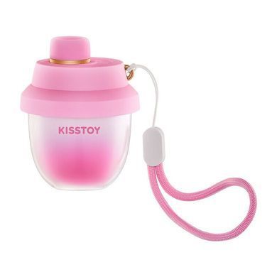 Вакуумный стимулятор-брелок KISSTOY Kiss Pods, 5 уровней интенсивности + Turbo-режим, 2 насадки SX1339 фото
