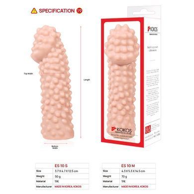 Насадка на член Kokos Extreme Sleeve ES.10 размер M SO1820 фото