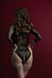 Жіноча збруя з ланцюгом та фіксаторами Feral Feelings Harness with Cuffs Black SO8252 фото 2