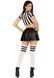 Костюм рефери Leg Avenue Time Out Referee XS, кроп-топ, юбка, свисток SO9190 фото 6