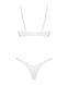 Комплект Obsessive Alissium 2-pcs set, XS/S, кружево, лиф с мягкой чашкой, трусики танга SX0603 фото 7
