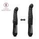 Пульсатор Blush Temptasia &ndash; Lazarus Thrusting Dildo &ndash; Black, ребристый ствол, 3 скорости SO8836 фото 4