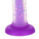Светящийся в темноте фаллоимитатор ADDICTION Rave 8&Prime; Glow in the Dark Dildo Purple Confetti , 20,3 см SX1301 фото 5
