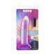 Светящийся в темноте фаллоимитатор ADDICTION Rave 8&Prime; Glow in the Dark Dildo Purple Confetti , 20,3 см SX1301 фото 7