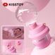 Вакуумный стимулятор-брелок KISSTOY Kiss Pods, 5 уровней интенсивности + Turbo-режим, 2 насадки SX1339 фото 4