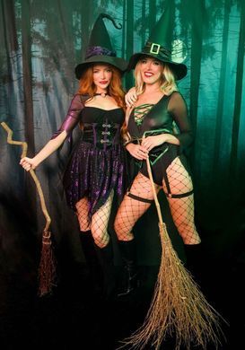 Костюм ведьмы Leg Avenue Mystical Witch L, платье, шляпа SO9334 фото