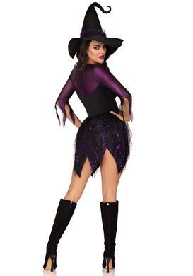 Костюм ведьмы Leg Avenue Mystical Witch L, платье, шляпа SO9334 фото