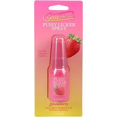 Спрей для кунилингуса Doc Johnson GoodHead Pussy Licker Spray - Strawberry 29 мл SX2530 фото