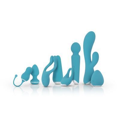 Анальна вібропробка Cala Azul &ndash; Blanca Vibrating anal plug, 10 режимів SO8887 фото