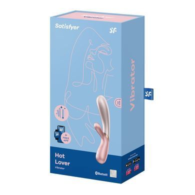 Смарт вибратор-кролик с подогревом Satisfyer Hot Lover Pink SO5544 фото