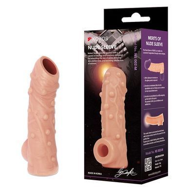 Насадка на член Kokos Nude Sleeve NS 002 M SX1473 фото