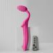 Безремневой страпон с вибрацией Strap-On-Me Vibrating Fuchsia L, диаметр 3,7 см, пульт ДУ, регулируемый SX2572 фото 1