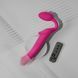 Безремневой страпон с вибрацией Strap-On-Me Vibrating Fuchsia L, диаметр 3,7 см, пульт ДУ, регулируемый SX2572 фото 2