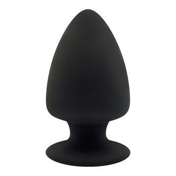 Анальная пробка SilexD (Model 1 size L), двухслойная, силикон+Silexpan, диаметр 7,5 см SO2864 фото
