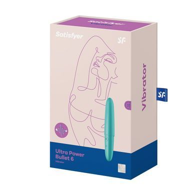 Мини-вибратор Satisfyer Ultra Power Bullet 6 Turquoise SO5434 фото