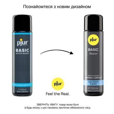 Смазка на водной основе pjur Basic waterbased 100 мл, идеальна для новичков, лучшее цена/качество PJ10410 фото