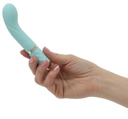 Розкішний вібратор Pillow Talk - Racy Teal з кристалом Swarovski для точки G, подарункове паковання SO2720 фото